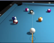 3D billiard 8 ball pool jtkok ingyen