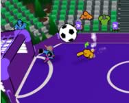 Monster soccer 3D 2 szemlyes HTML5 jtk