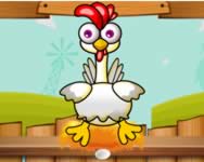 Chicken egg challenge 2 személyes HTML5 játék