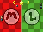 2 szemlyes - Mario vs Pong Luigi