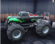 Monster truck extreme racing