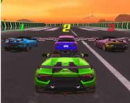 Night city racing 2 személyes HTML5 játék