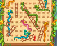 Snakes and ladders 2 személyes HTML5 játék