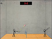 Stick figure badminton jtk